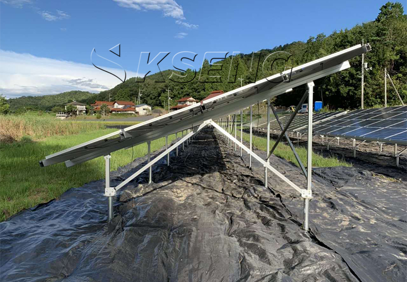 grondrek op zonne-energie