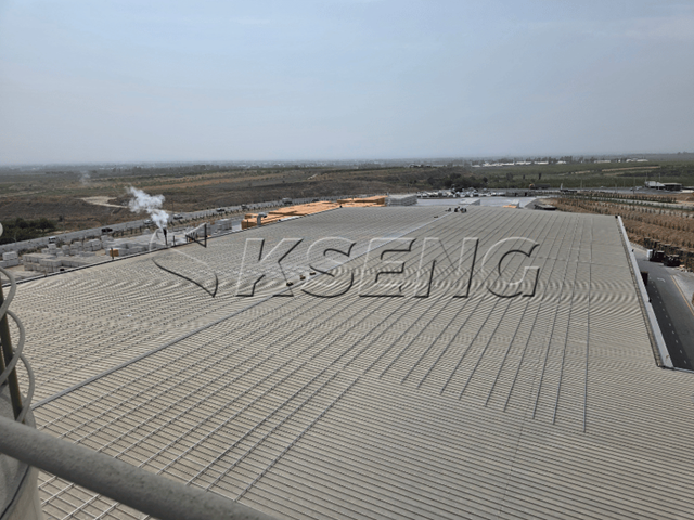 Casestudy – Het staande naadmontagesysteem van Kseng Solar ondersteunt 2MW C&I zonne-energieproject op daken in Oezbekistan