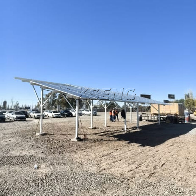 Kseng-aluminium-PV-carport-montagesysteem-met-zonnepanelen-ge&iuml;nstalleerd-in-Argentini&euml;
