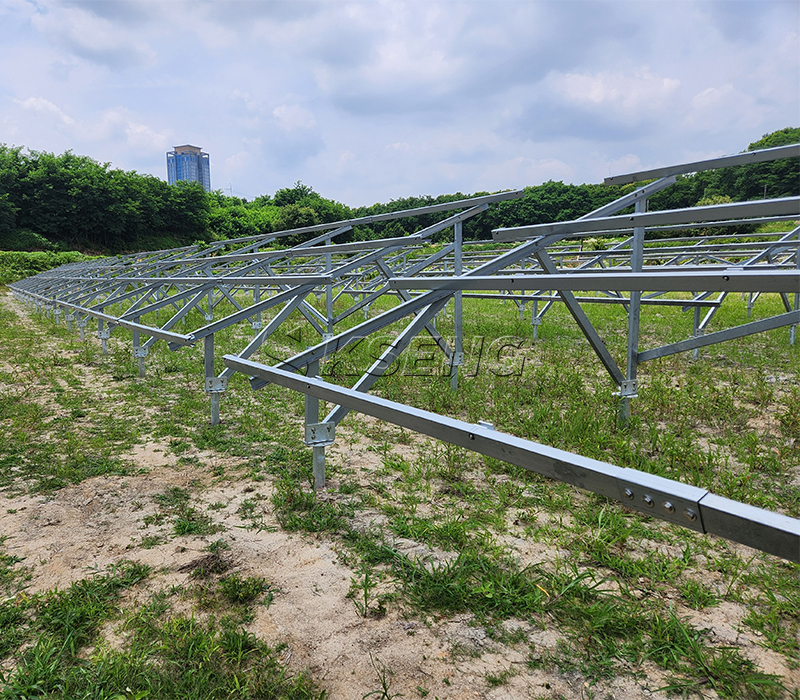 grondmontagesysteem voor zonne-energie