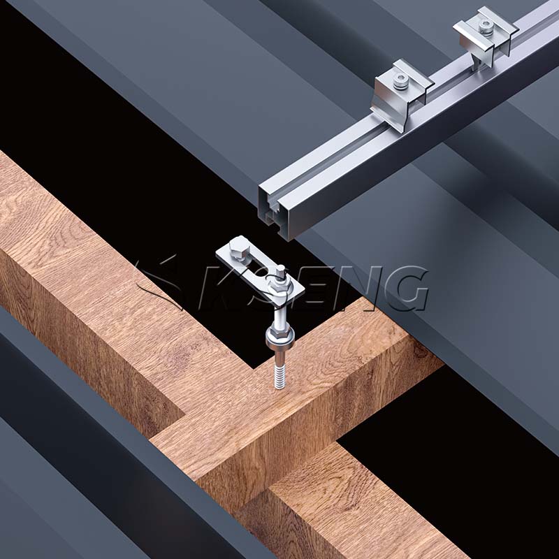 Kseng Hanger Bolt Solsr montagesysteem voor metalen dak