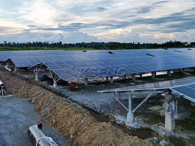 Thermisch verzinkte stalen zonne-montagestructuur voor grote PV-projecten