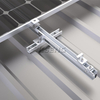 Trapeziumvormig metalen dak zonne-montagesysteem met U Mini-basisrail en L-voetbeugel