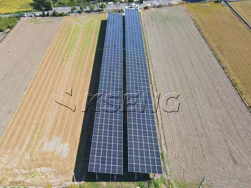Koolstofstaal-grond-zonne-montagestructuur-door-Kseng-Energy
