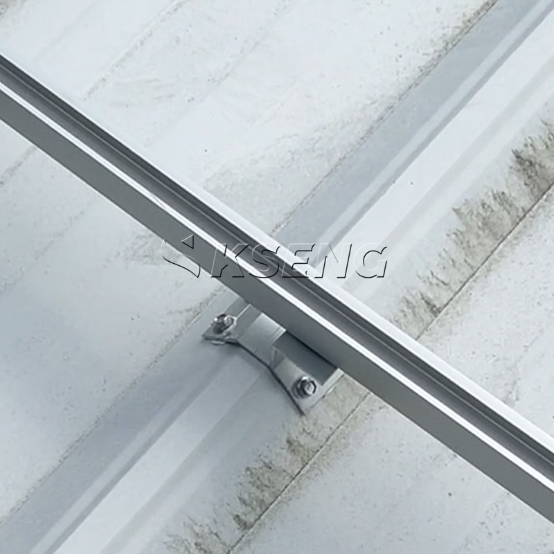 Trapeziumvormige metalen dak zonneklem voor PV-montagesysteem