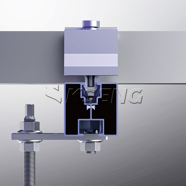 Kseng Hanger Bolt Solsr montagesysteem voor metalen dak